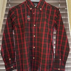 Kids Chaps brand plaid long sleeve shirt
